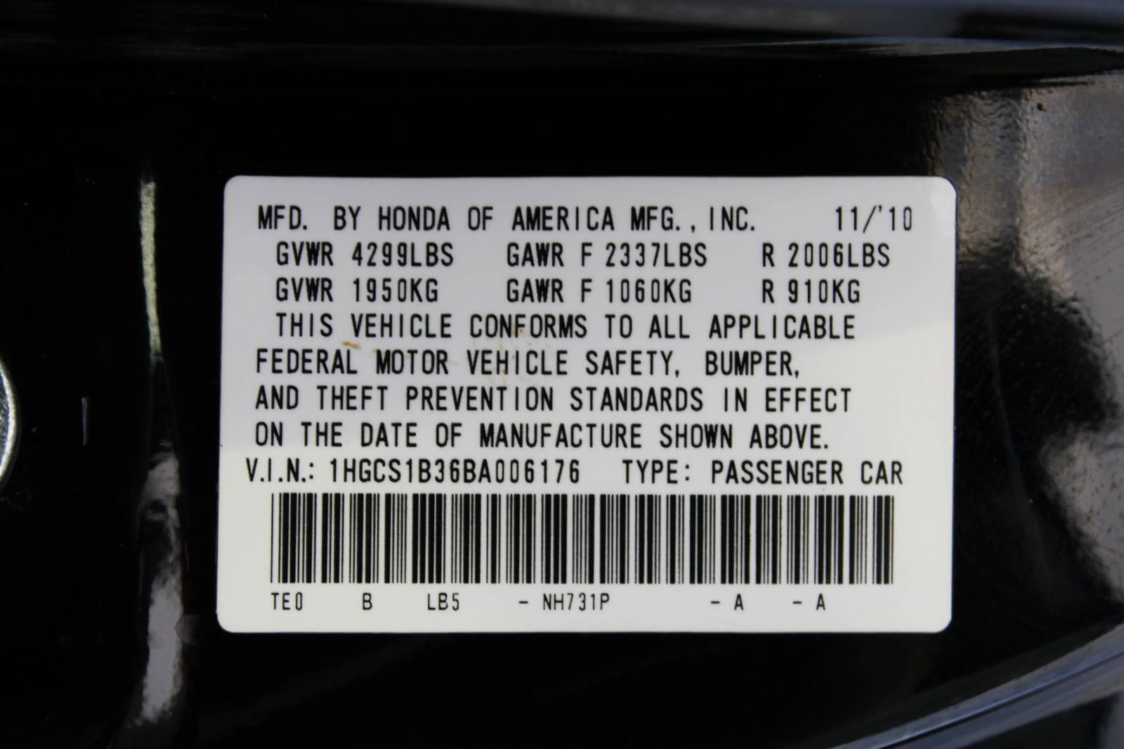 Used 2011 Honda Accord LX-S image 14