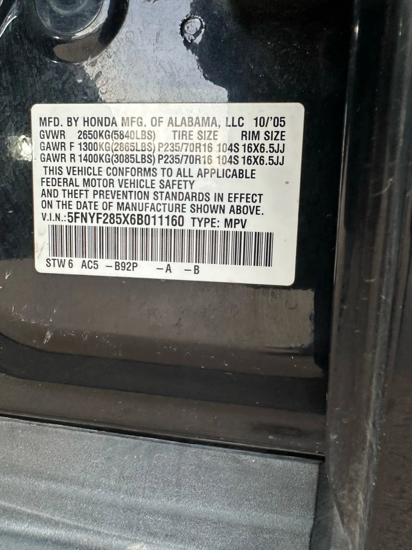 Used 2006 Honda Pilot EX-L image 27