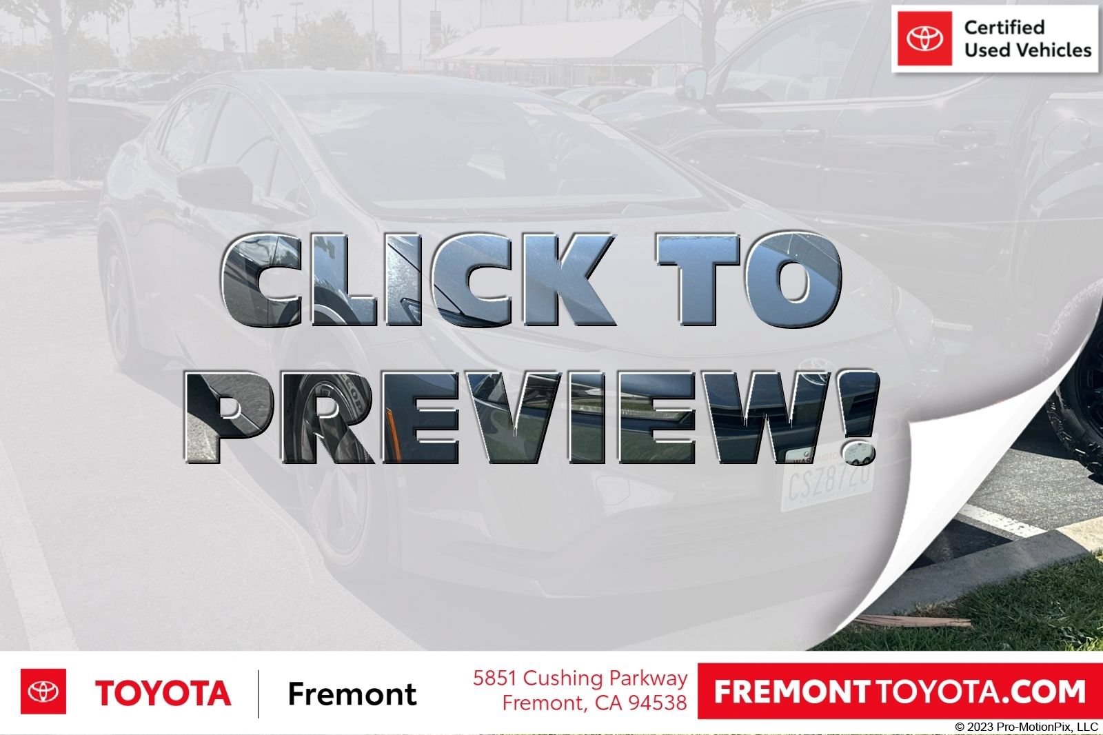 Used 2025 Toyota Prius LE FWD image 1