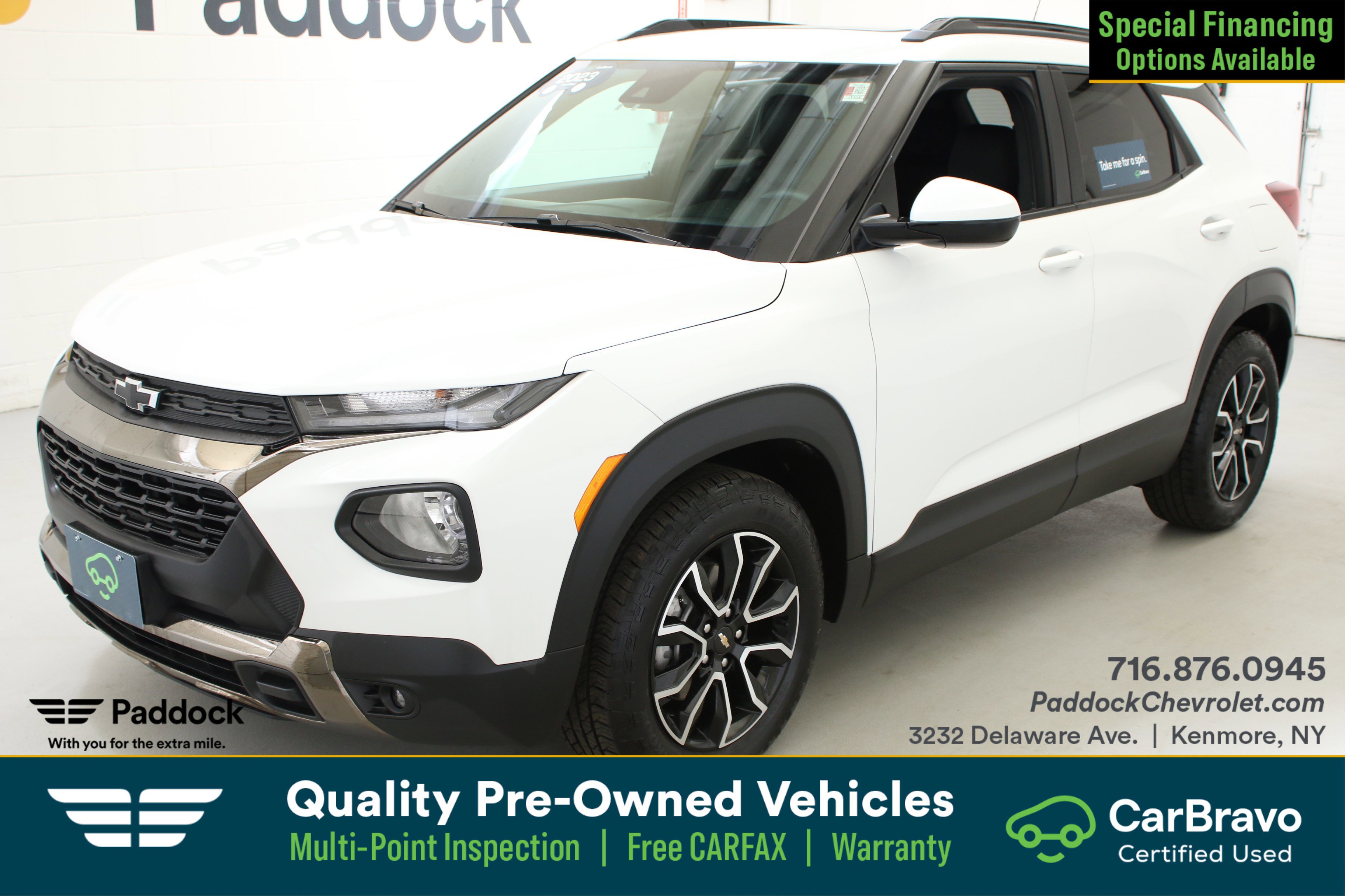 Certified 2023 Chevrolet TrailBlazer ACTIV w/ Sun and Liftgate Package