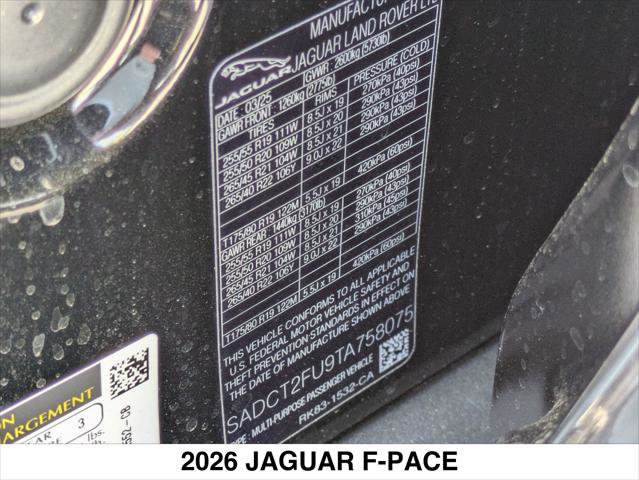 New 2026 Jaguar F-PACE R-Dynamic S image 14