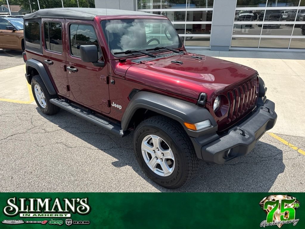 Used 2021 Jeep Wrangler Unlimited Sport AWD/4WD video 1