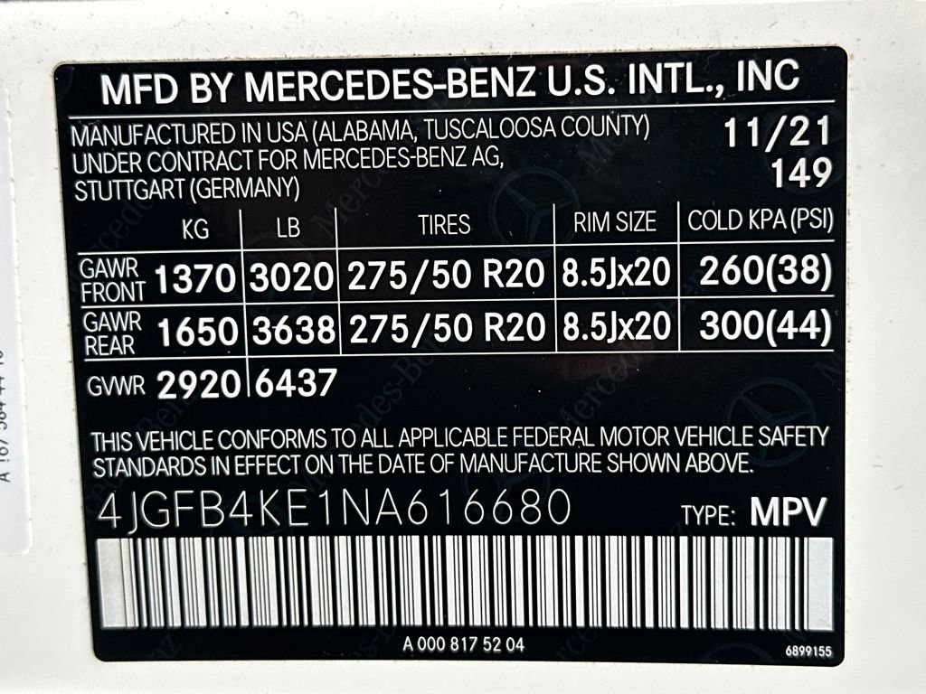Certified 2022 Mercedes-Benz GLE 350 4MATIC w/ 3rd Row Seat Package image 28
