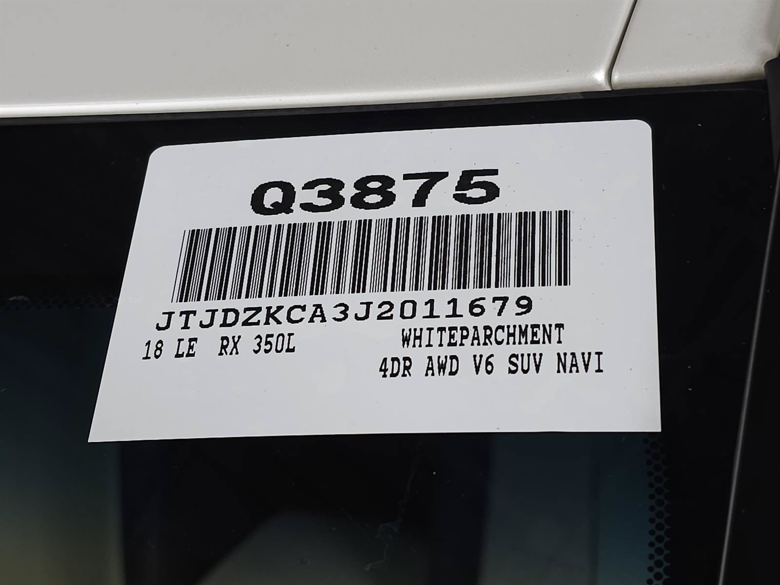 Used 2018 Lexus RX 350L AWD w/ Premium Package image 36