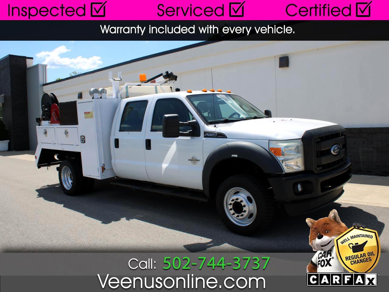 Used 2012 Ford F550 2WD Crew Cab Super Duty w/ Payload Upgrade Pkg