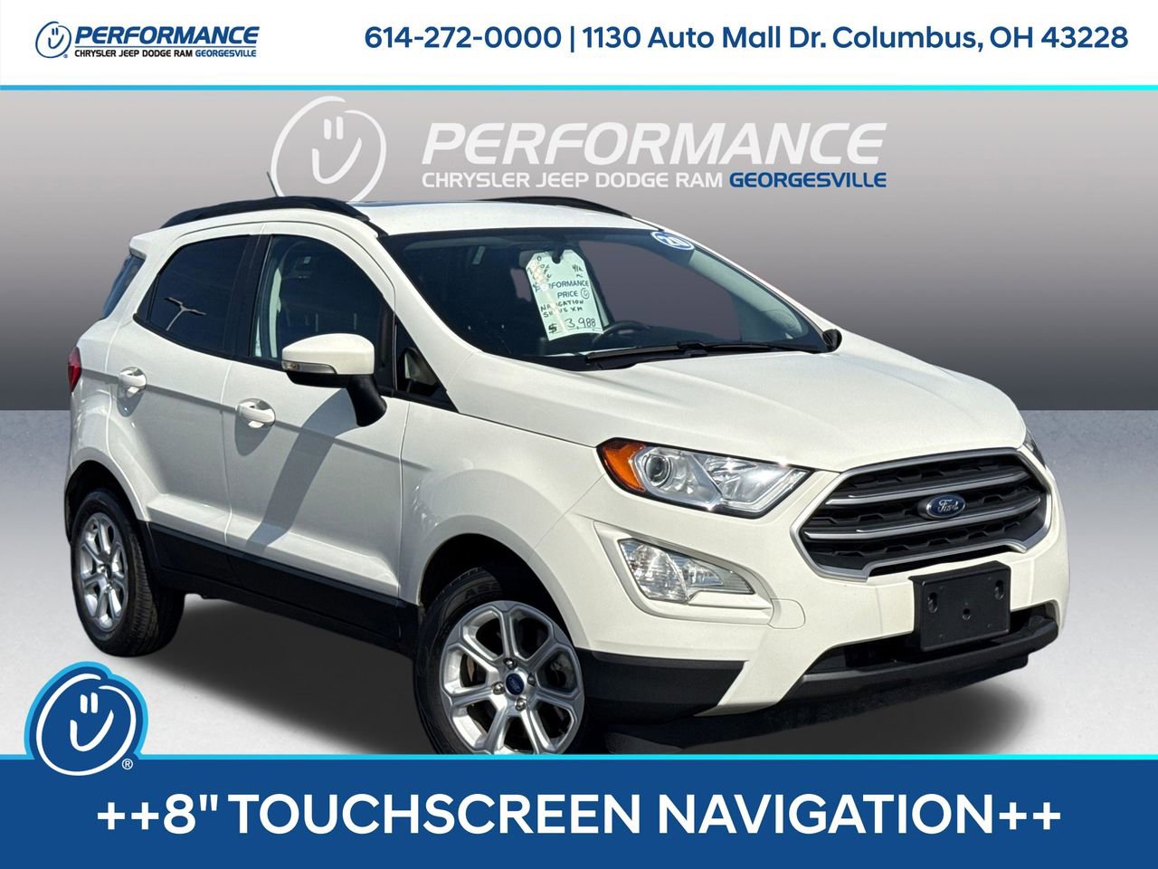 Used 2020 Ford EcoSport SE w/ SE Convenience Package