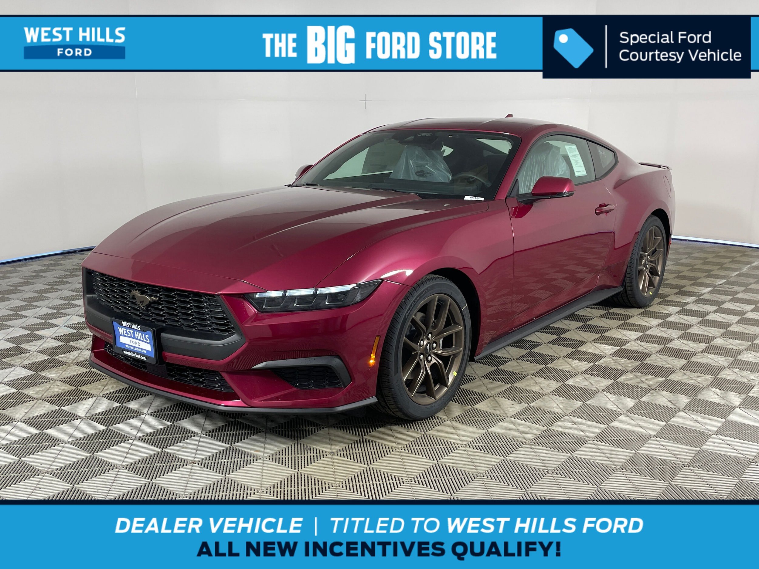 New 2026 Ford Mustang Premium RWD image 1