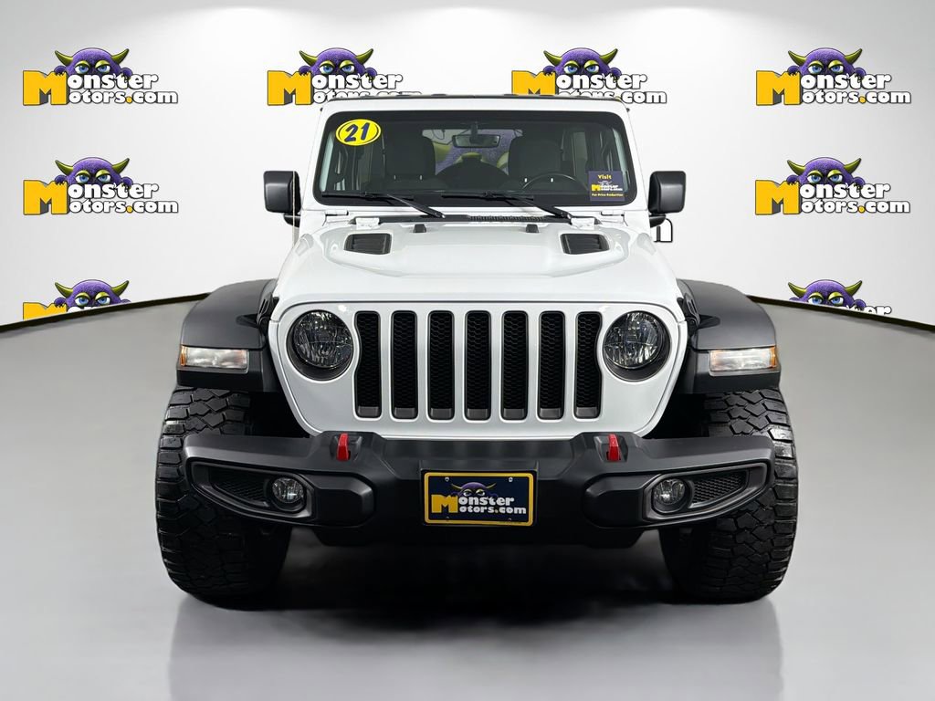 Used 2021 Jeep Wrangler Unlimited Rubicon w/ Uconnect 4C Nav & Sound Group image 2