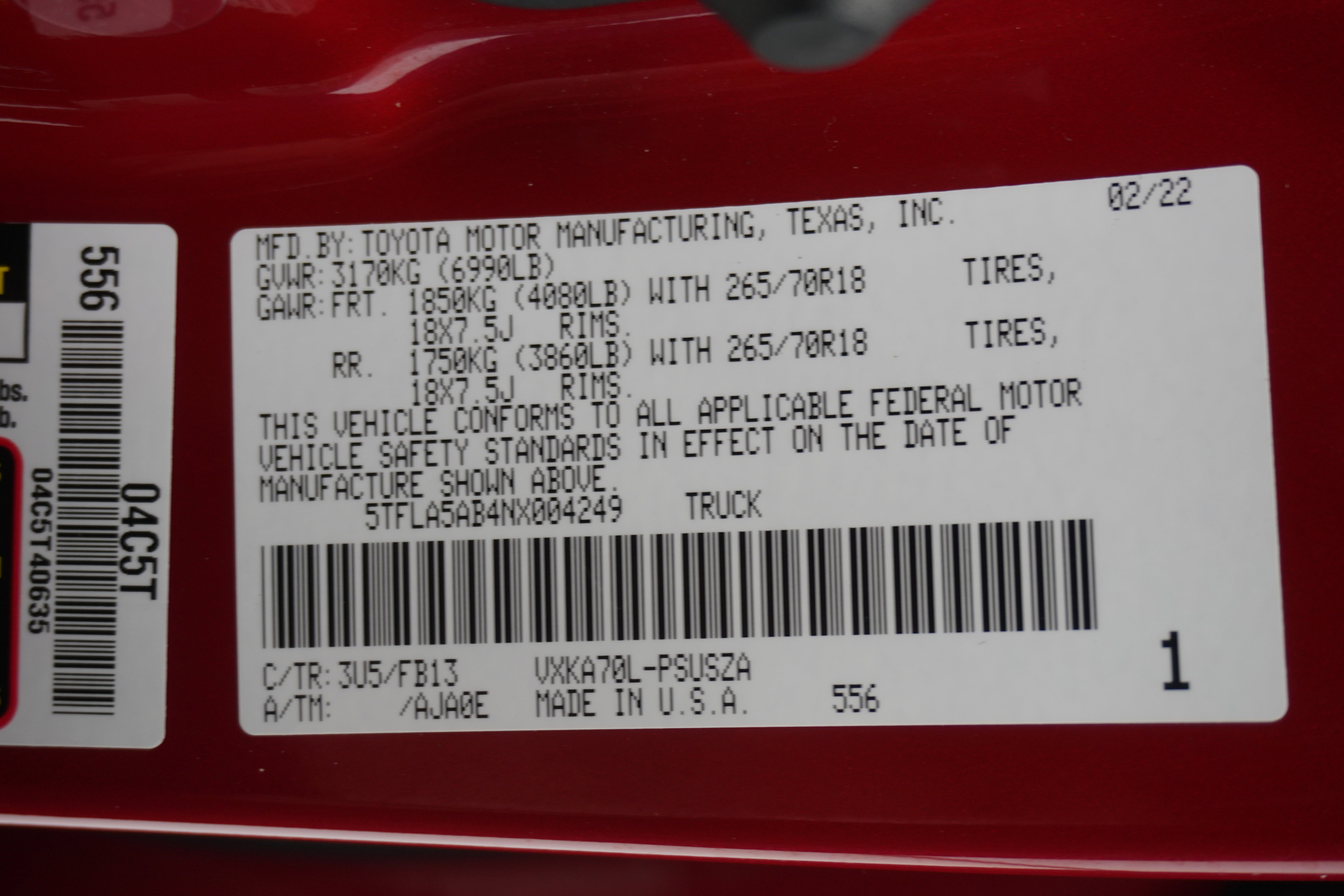 Used 2022 Toyota Tundra SR5 w/ Convenience Package image 31