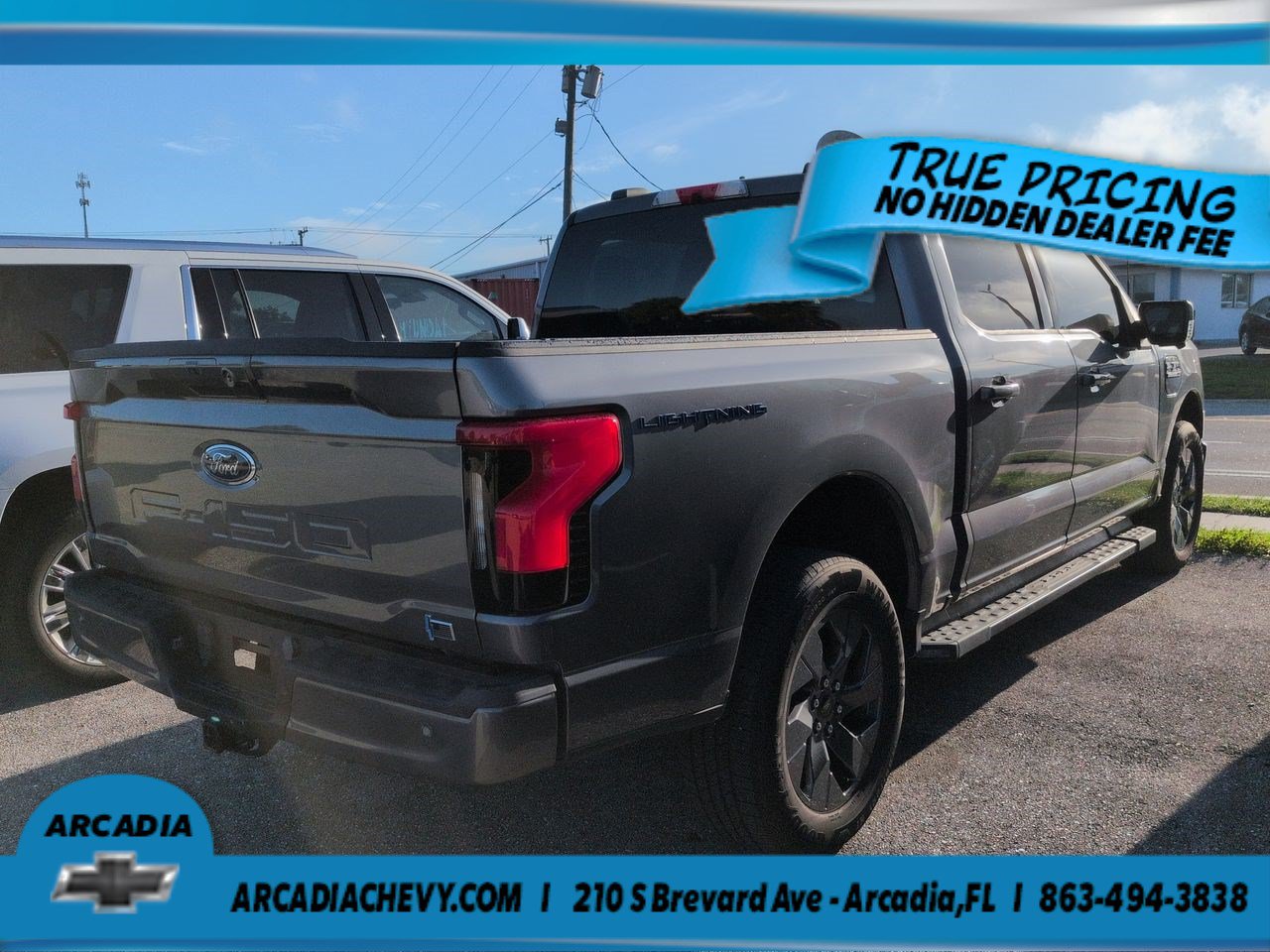 Used 2023 Ford F150 Lightning XLT w/ Equipment Group 312A High AWD/4WD image 3
