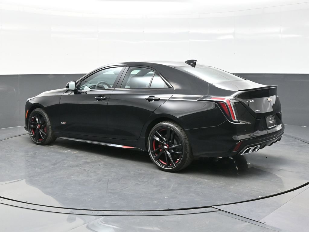 New 2025 Cadillac CT4 V w/ LPO, Red Accent Package image 4
