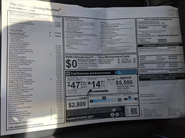 New 2026 BMW M5 w/ Carbon Package image 18