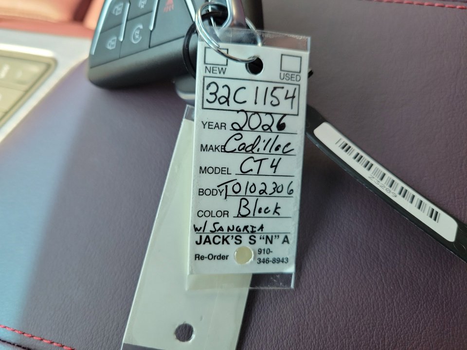 New 2026 Cadillac CT4 Sport image 33