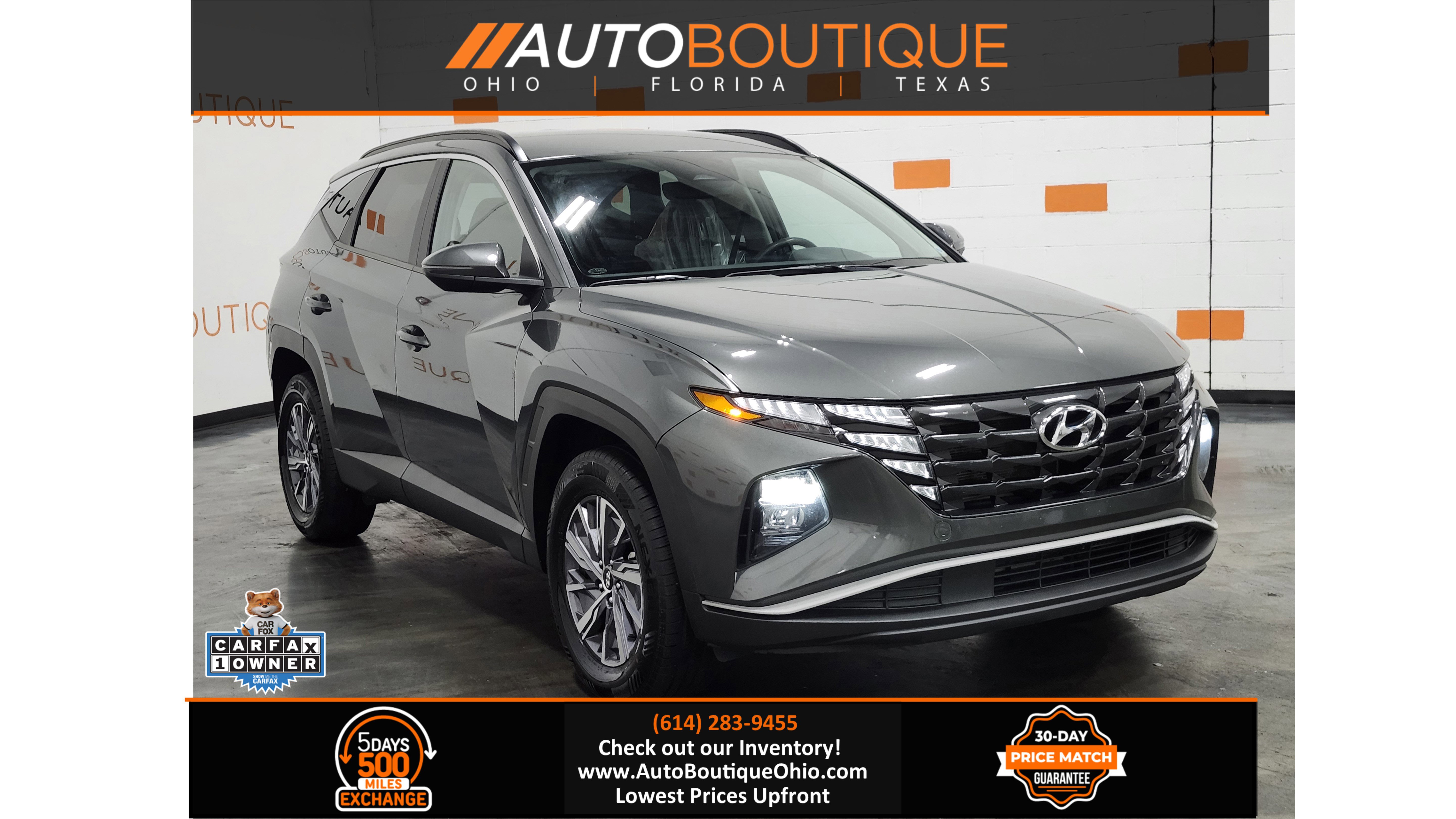 Used 2022 Hyundai Tucson Blue w/ Cargo Package