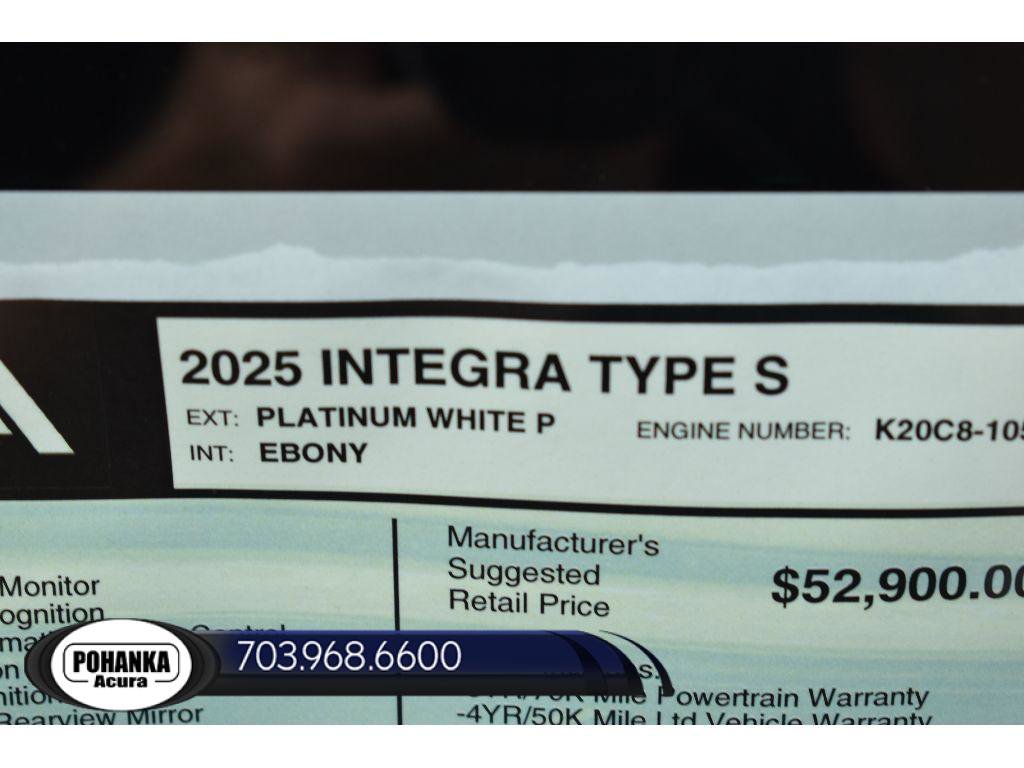 New 2025 Acura Integra Type S image 34