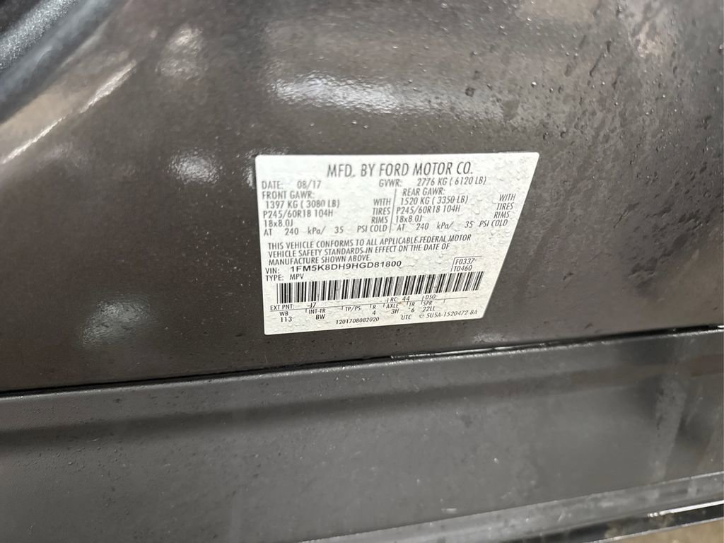 Used 2017 Ford Explorer XLT w/ Equipment Group 202A image 18