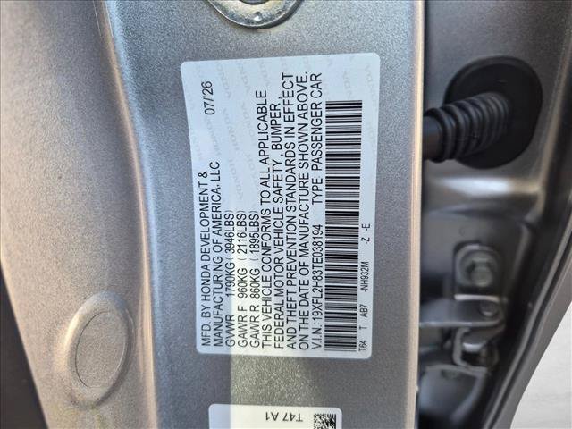 New 2026 Honda Civic Sport image 16