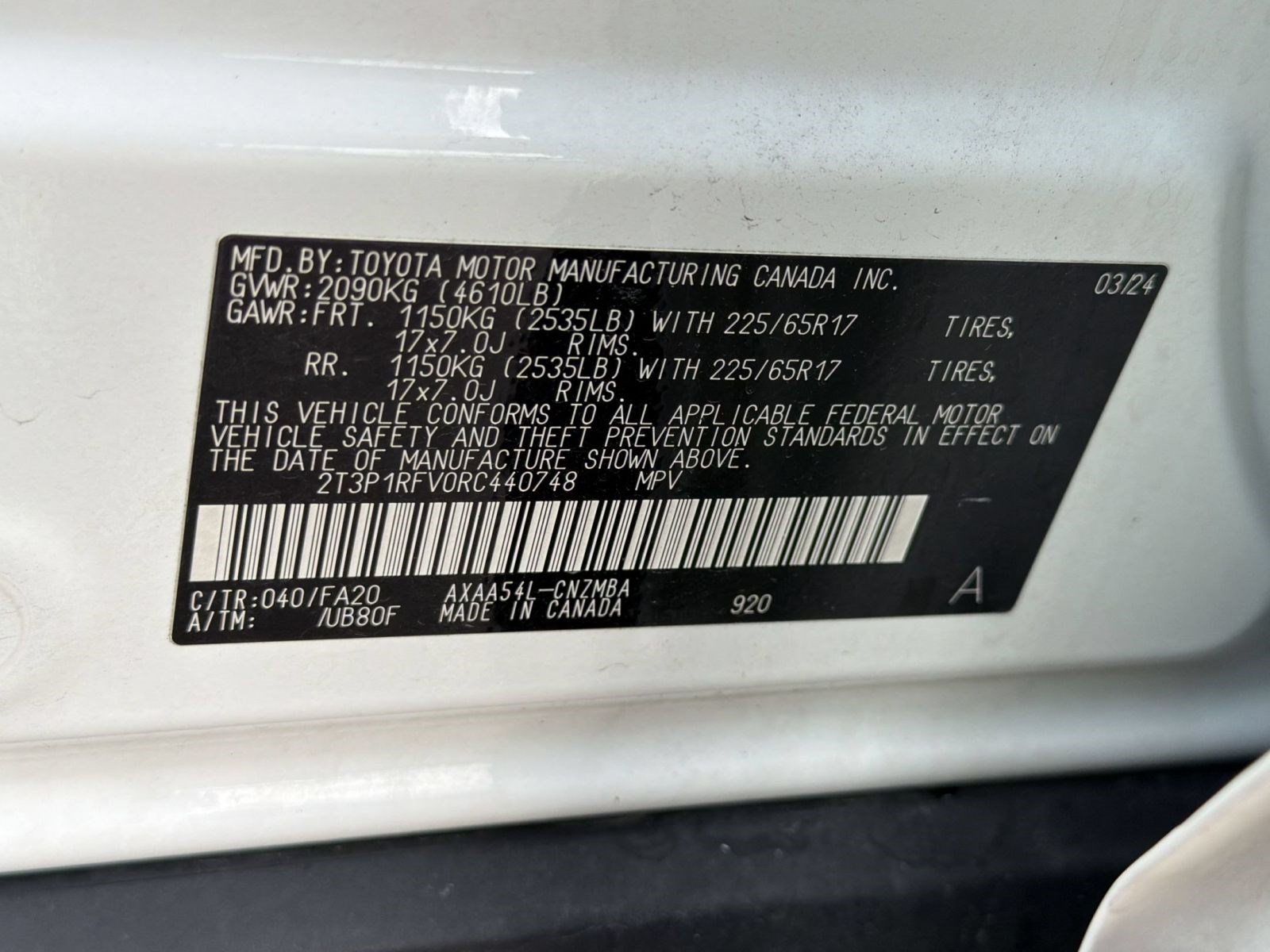 Used 2024 Toyota RAV4 XLE w/ Weather Package AWD/4WD image 26