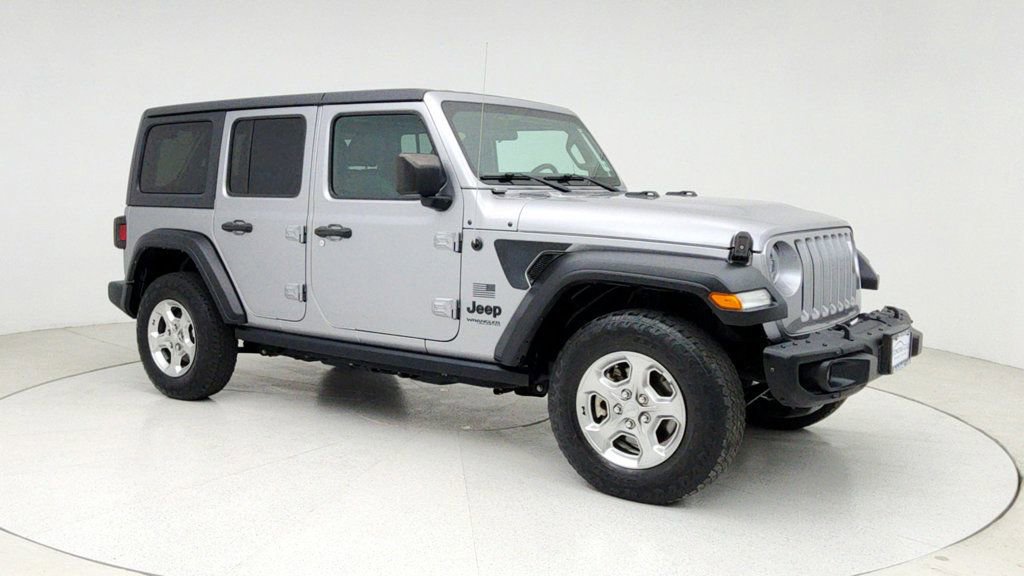Used 2021 Jeep Wrangler Unlimited Sport image 3