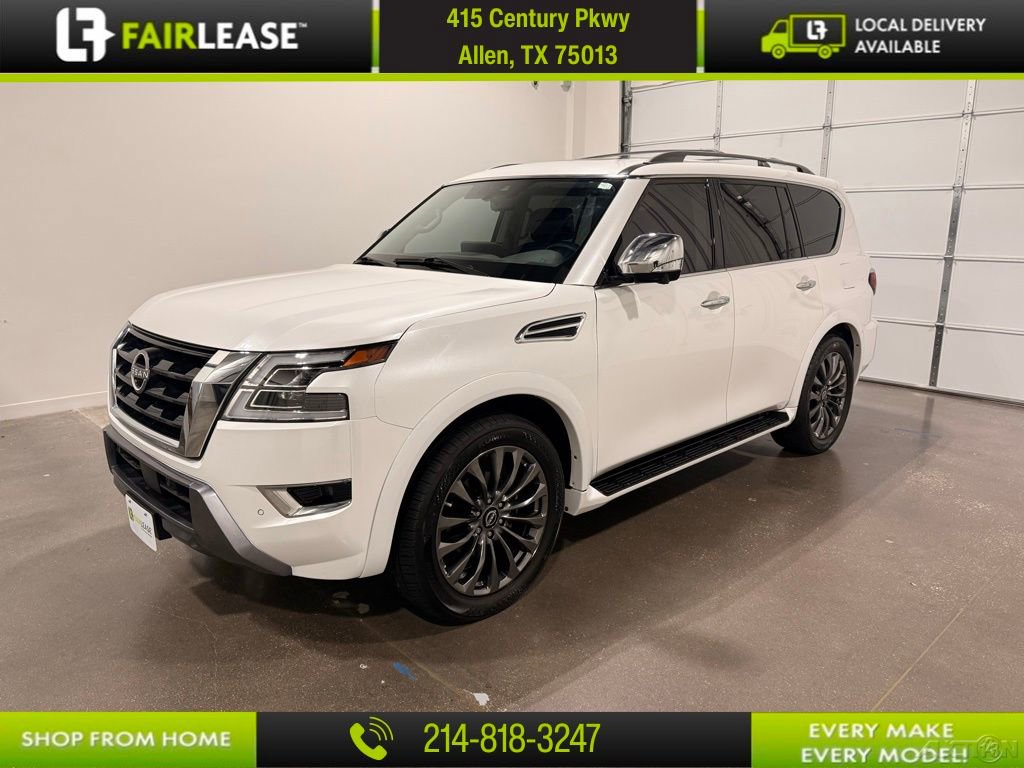 Used 2023 Nissan Armada Platinum w/ Captain's Chairs Package image 1