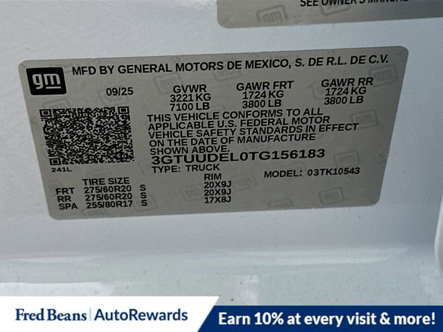 New 2026 GMC Sierra 1500 SLT w/ SLT Convenience Package image 21