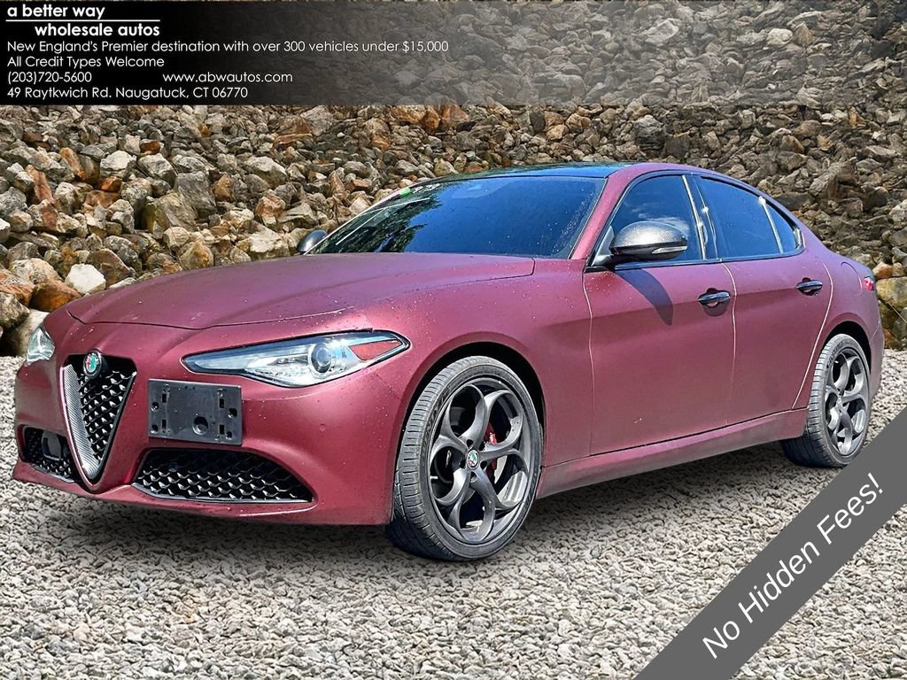 Used 2018 Alfa Romeo Giulia Ti w/ Quick Order Package 22X Lusso