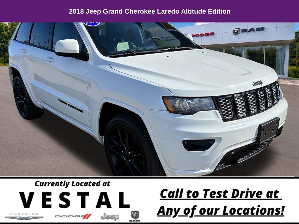 Used 2018 Jeep Grand Cherokee Altitude AWD/4WD 360° Tour