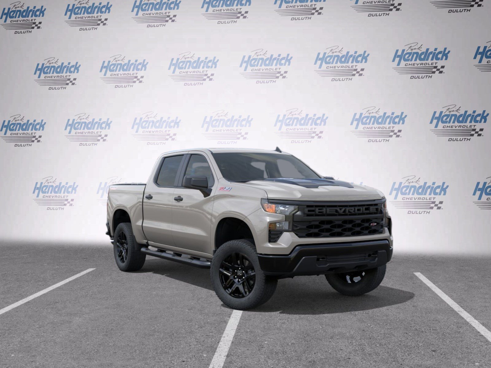 Used 2026 Chevrolet Silverado 1500 Custom Trail Boss w/ Turbomax Blackout Package AWD/4WD image 2