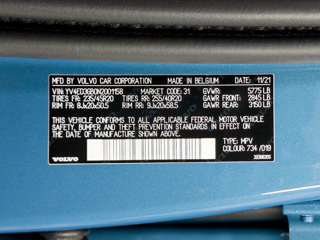 Used 2022 Volvo C40 P8 Recharge Ultimate AWD/4WD image 30