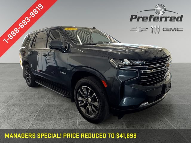 Certified 2021 Chevrolet Tahoe LT w/ LT Signature Package AWD/4WD image 1