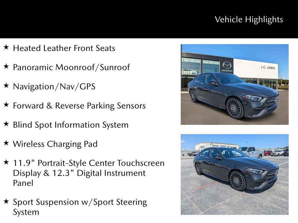Used 2024 Mercedes-Benz C 300 Sedan image 29