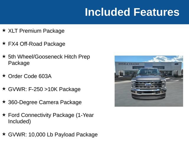 New 2026 Ford F250 XLT w/ XLT Premium Package AWD/4WD image 4
