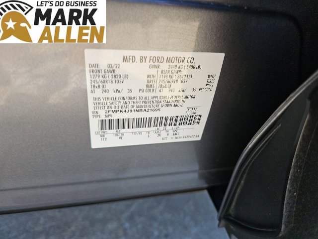 Used 2022 Ford Edge SEL w/ Convenience Package AWD/4WD image 33