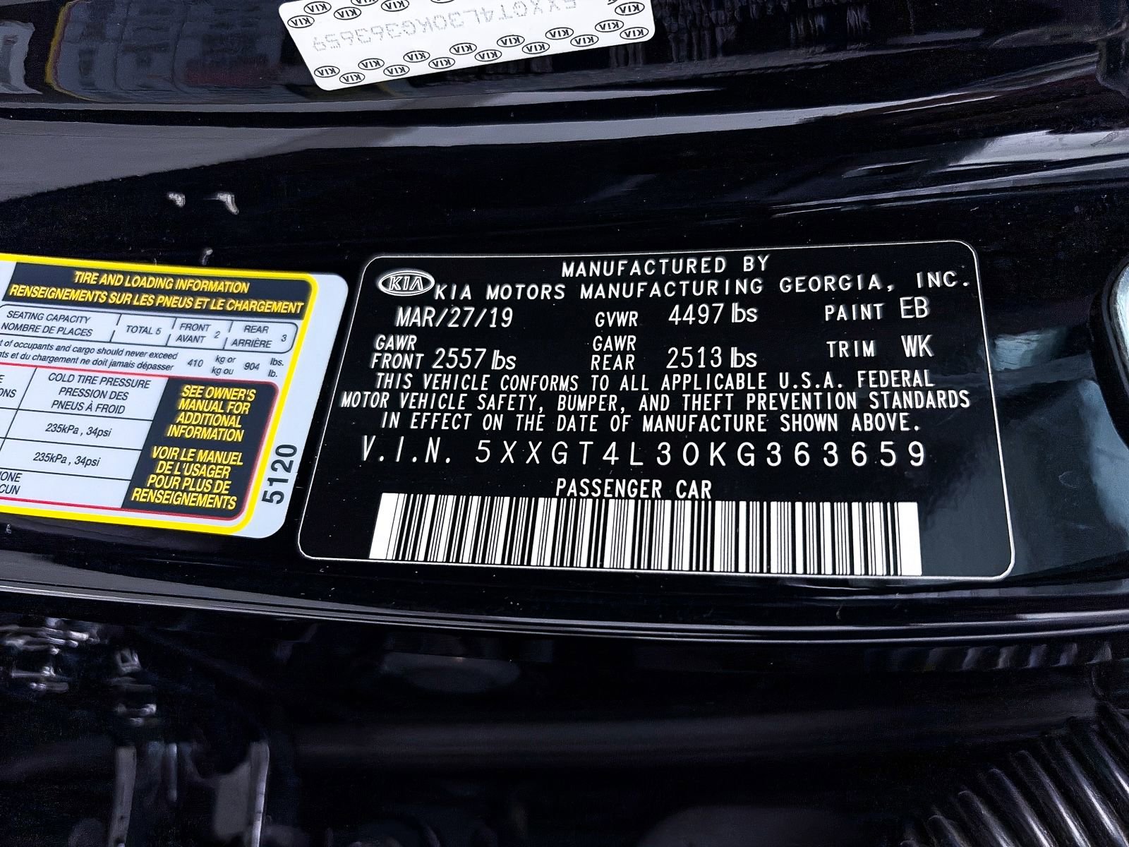 Used 2019 Kia Optima LX image 35