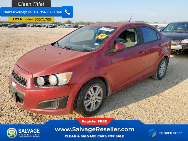 Used 2012 Chevrolet Sonic LS