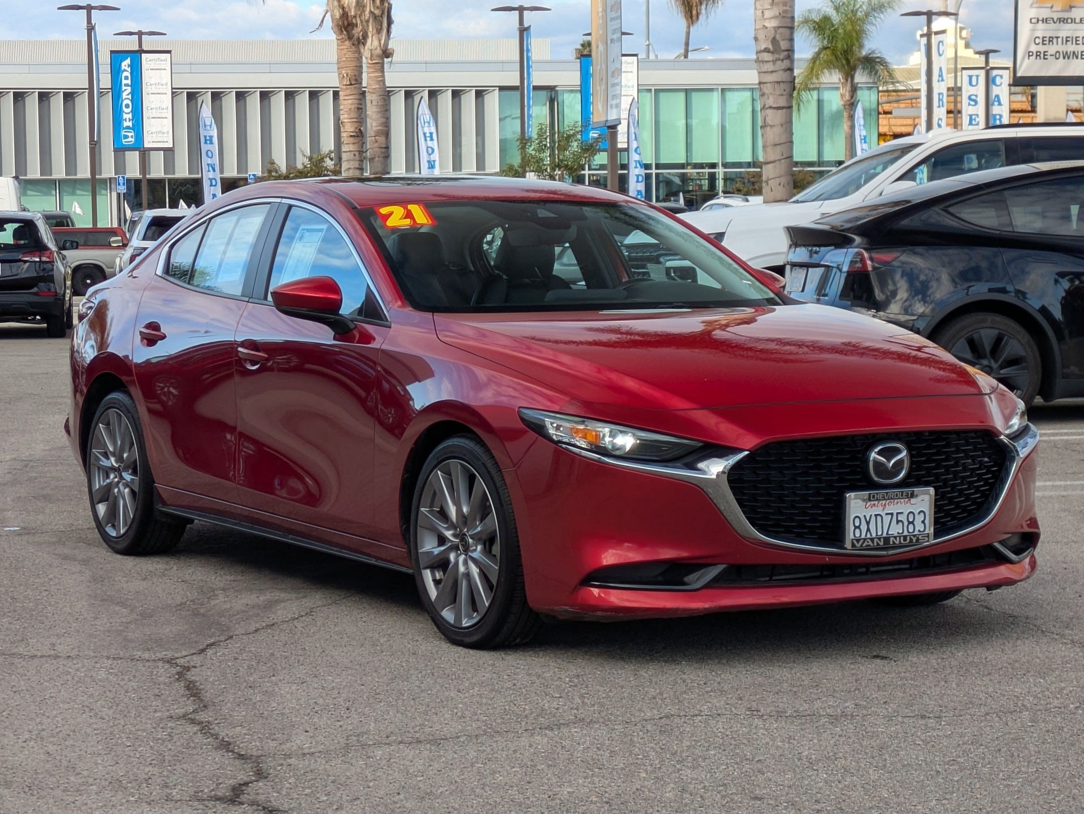 Used 2021 MAZDA MAZDA3 s image 3