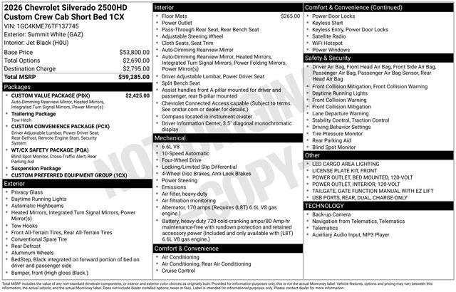 New 2026 Chevrolet Silverado 2500 Custom w/ Custom Value Package video 2