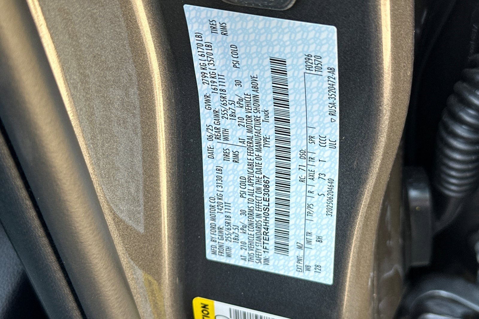 New 2025 Ford Ranger XLT w/ Equipment Group 301A High image 26