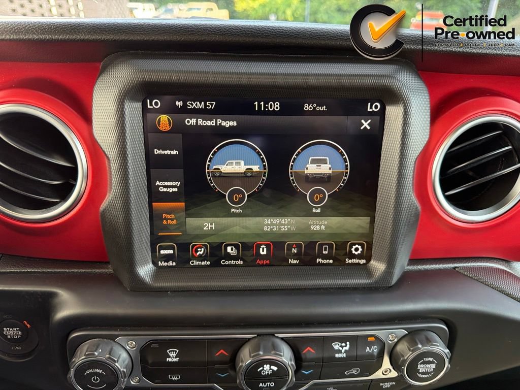 Certified 2021 Jeep Gladiator Rubicon AWD/4WD image 97