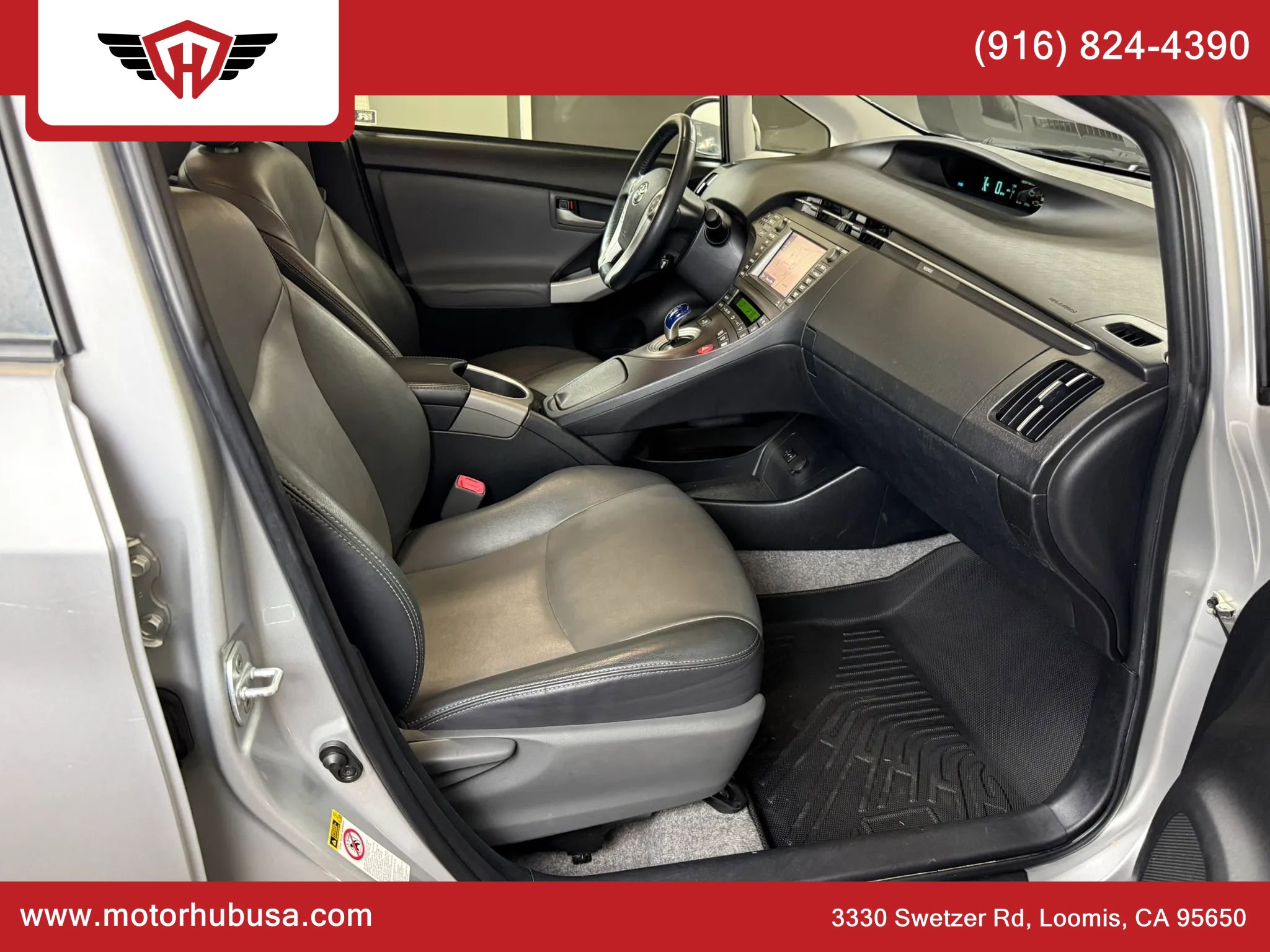 Used 2013 Toyota Prius Four w/ Deluxe Solar Roof Pkg FWD image 57