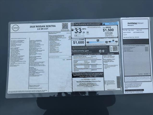 New 2025 Nissan Sentra SR w/ SR Premium Package FWD image 22