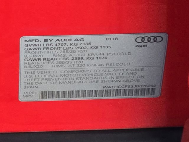 Used 2018 Audi Q3 2.0T Premium Plus w/ S Line Competition Package image 25