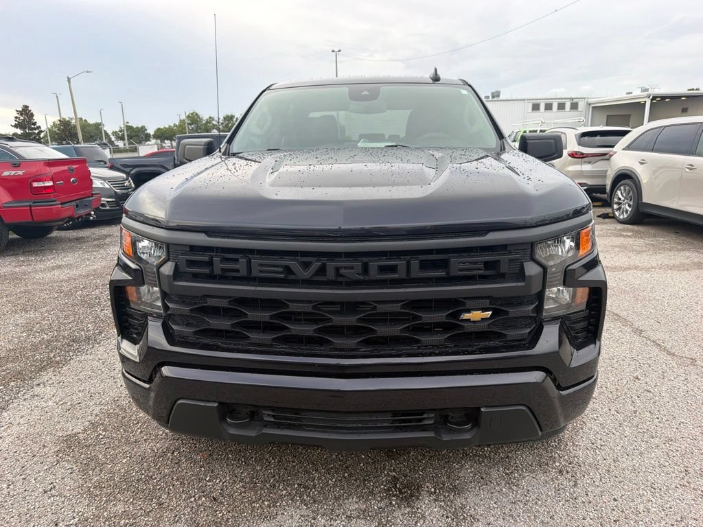 Used 2023 Chevrolet Silverado 1500 Custom w/ LPO, Dark Essentials Package RWD image 2