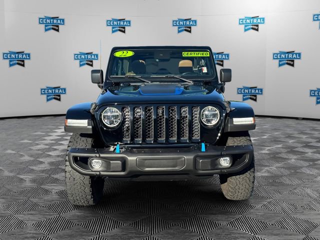Certified 2022 Jeep Wrangler Unlimited Rubicon 4xe w/ Steel Bumper Group image 9