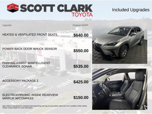 Used 2021 Lexus NX 300h AWD w/ Accessory Package 2 image 4