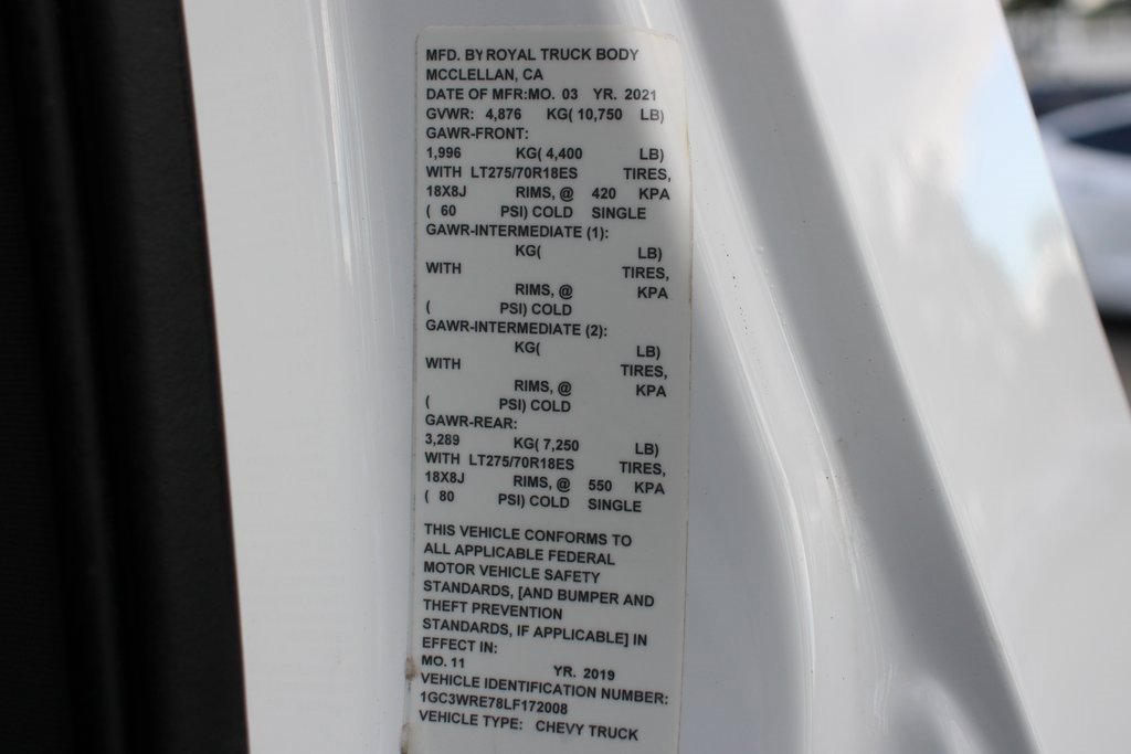 Used 2020 Chevrolet Silverado 3500 W/T w/ WT Convenience Package image 38