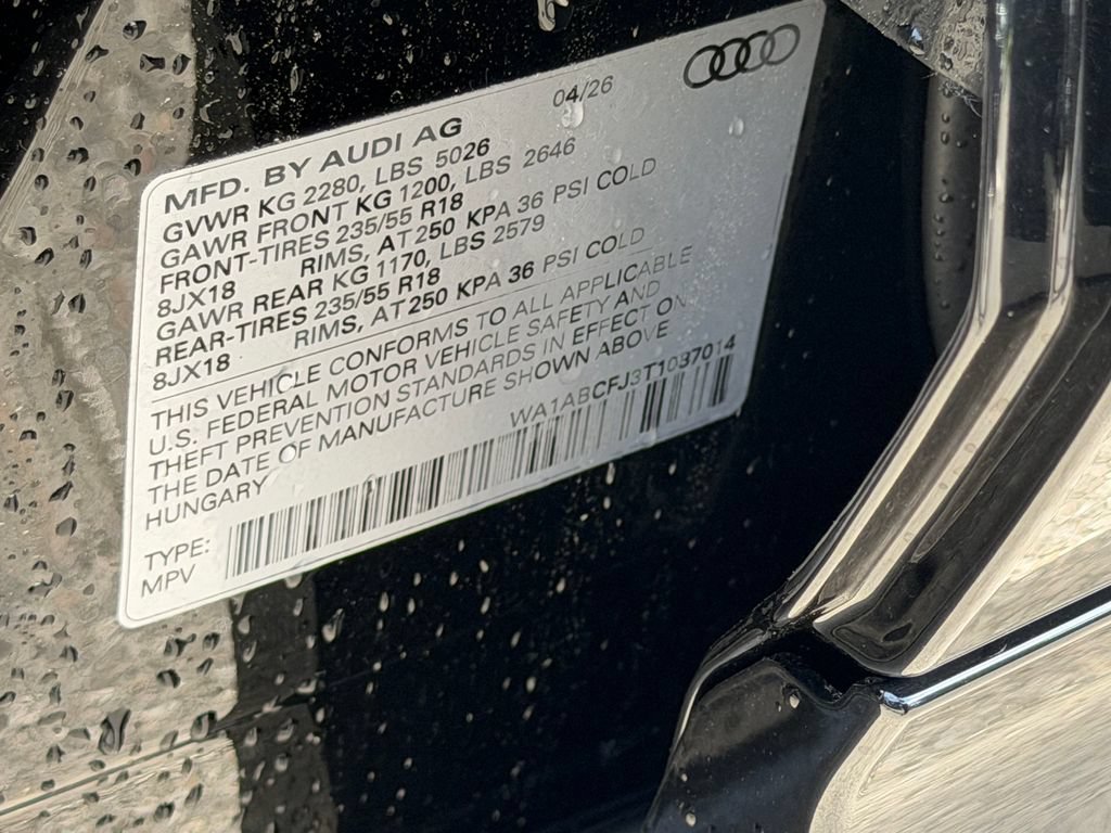 New 2026 Audi Q3 quattro 2.0T AWD/4WD image 26