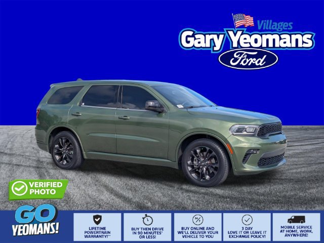 Used 2021 Dodge Durango GT w/ Blacktop Package RWD image 1