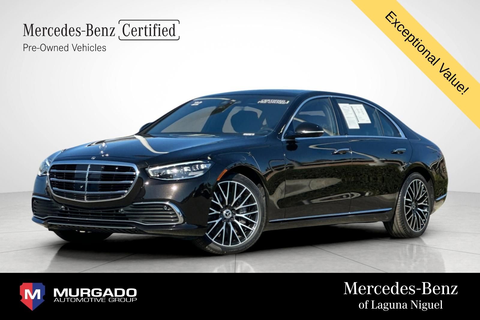 Certified 2022 Mercedes-Benz S 500 4MATIC