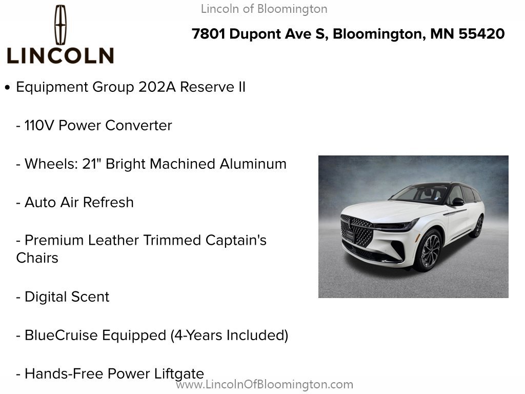 New 2026 Lincoln Nautilus Reserve AWD/4WD image 5